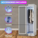 Steam Dryer Closet Sanitize Deodorize Refresh Slim110V