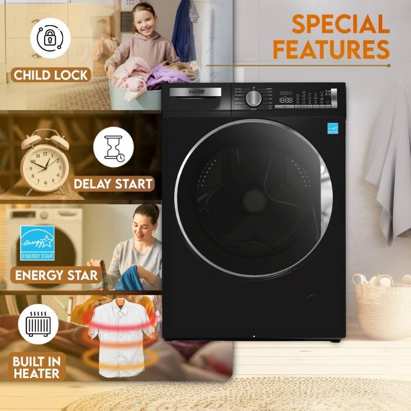 ConServ Washer 2.2cf AUTOSENSE 1400 RPM 15 programs Sanitize LED Display 110V