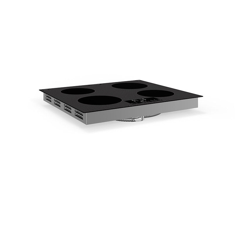 Table de cuisson à induction encastrable Equator de 24 pouces, 4 foyers, fonction Power Boost, maintien au chaud, 240V, 7400W