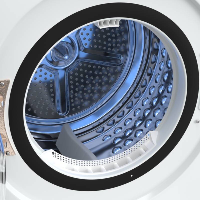 DELUXE 24 in VENTED Sensor Dryer w/Washer SOCKET 4cf/18lbs 110V