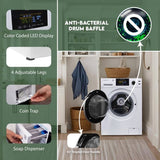 Super Washer 1.9cf/18lbs PET CYCLE Sani Allergen 1400RPM White 110V