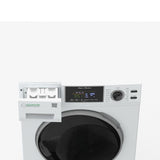 Super Washer 1.9cf/18lbs PET CYCLE Sani Allergen 1400RPM White 110V