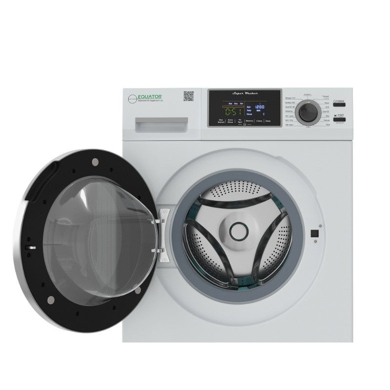 Super Washer 1.9cf/18lbs PET CYCLE Sani Allergen 1400RPM White 110V
