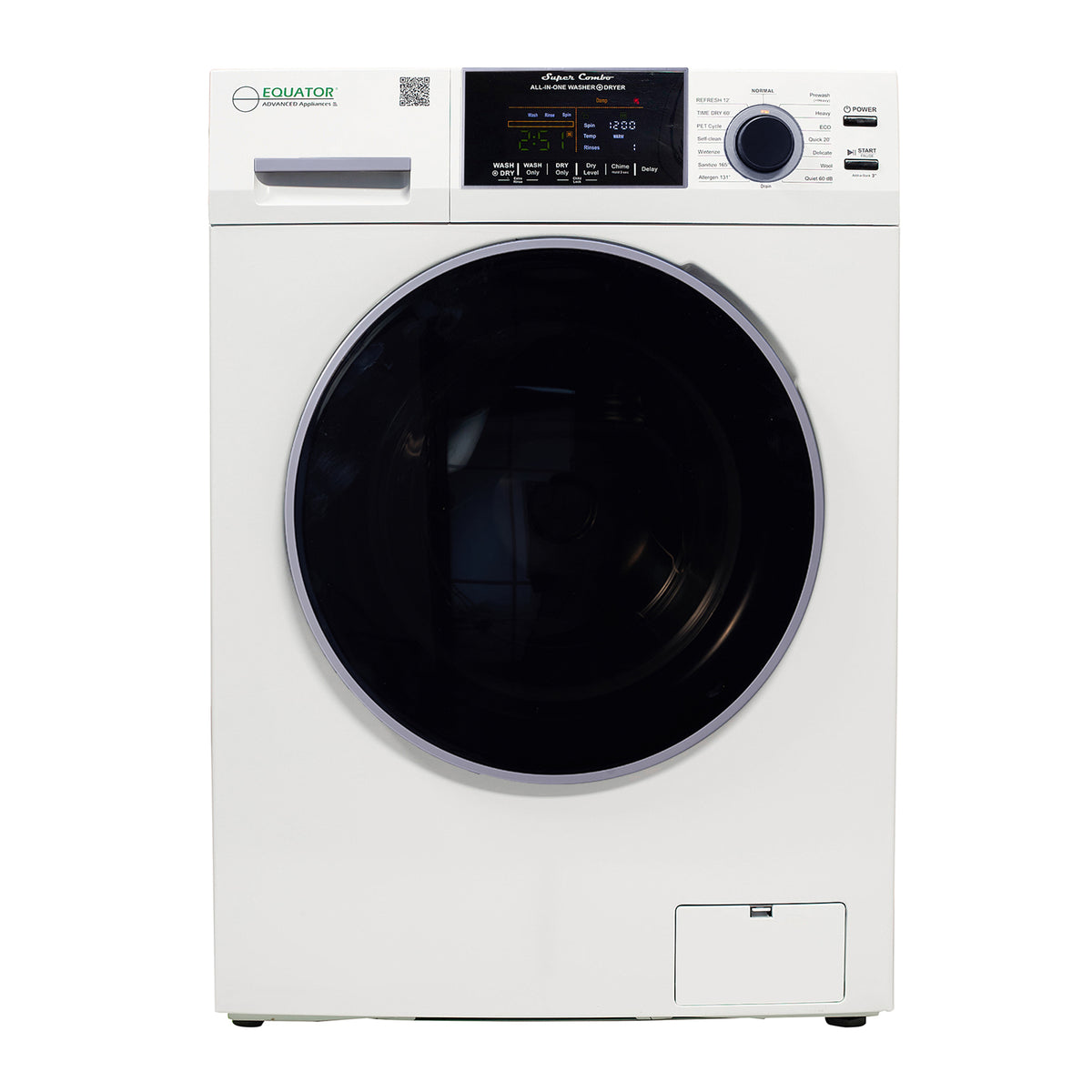 Original All-in-One 4800 Washer Dryer VENTED-DRY 30% FASTER than Condense 15lb 110V