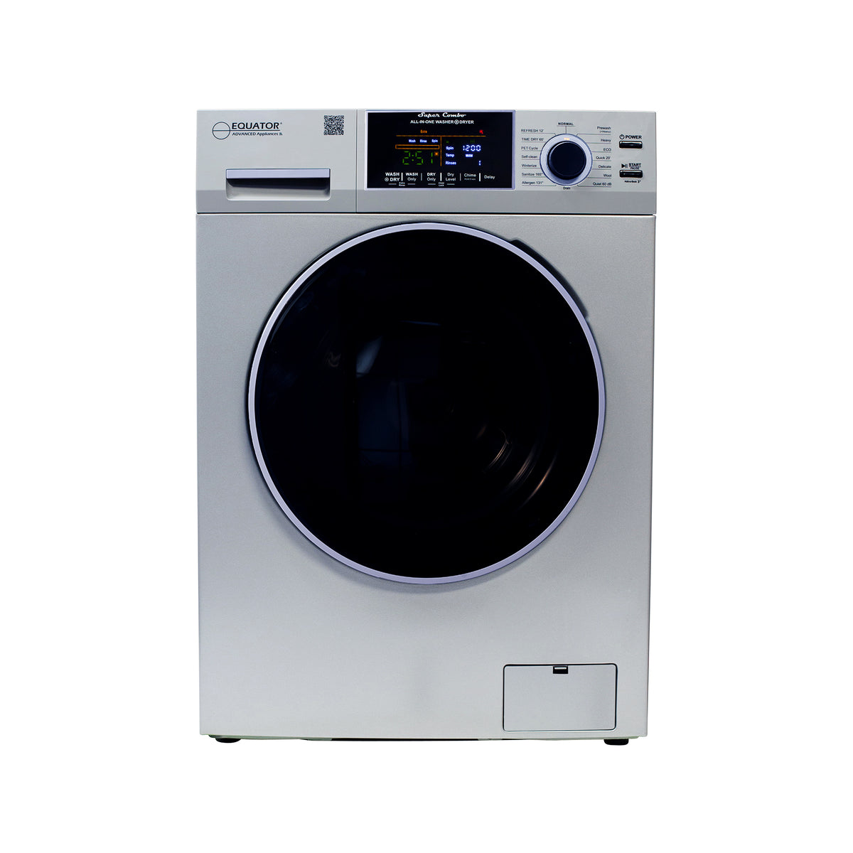 Original All-in-One 4800 Washer Dryer VENTED-DRY 30% FASTER than Condense 15lb 110V