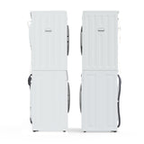 Set de lavandería 110V UN TOMACORRIENTE Lavadora 15 lb 1.62 pc + Secadora ventilada 13 lb 3.1 pc