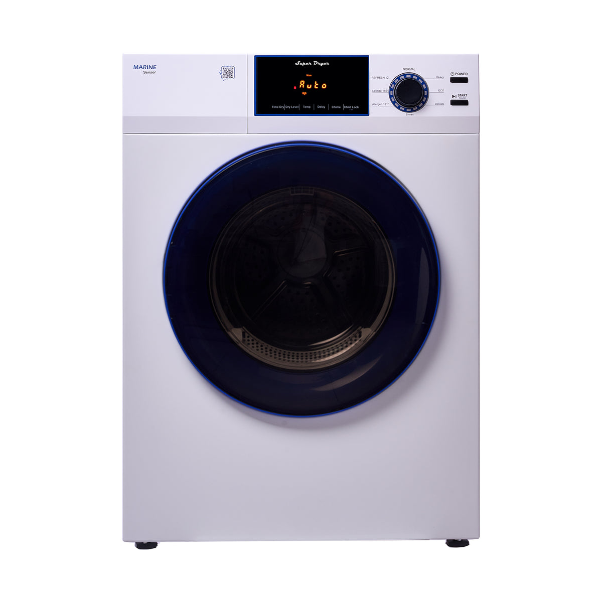 Marine Dryer ANTI CORROSION 3.1 cf/15 lbs Sanitize Sensor Dry Refresh ECO 110V