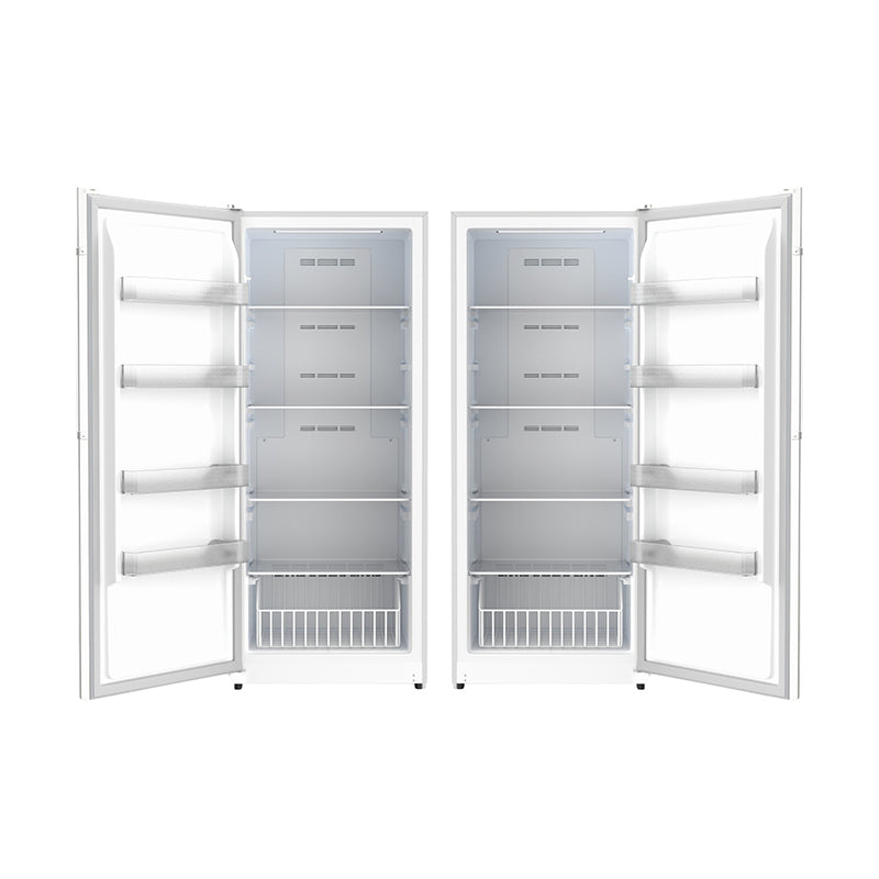 Congelador vertical Conserv de 17 pies cúbicos, CONVERTIBLE A REFRIGERADOR, apto para garaje, certificado Energy Star, 28 pulgadas de ancho, 110 V