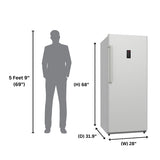 Congelador vertical Conserv de 17 pies cúbicos, CONVERTIBLE A REFRIGERADOR, apto para garaje, certificado Energy Star, 28 pulgadas de ancho, 110 V