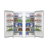 Congelador vertical Conserv de 17 pies cúbicos, CONVERTIBLE A REFRIGERADOR, apto para garaje, certificado Energy Star, 28 pulgadas de ancho, 110 V