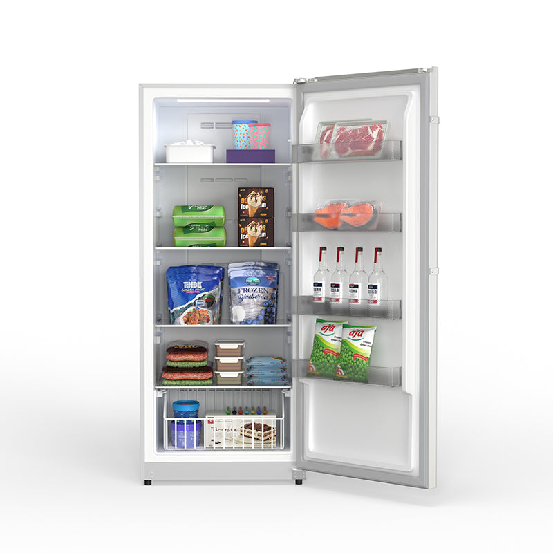 Congelador vertical Conserv de 17 pies cúbicos, CONVERTIBLE A REFRIGERADOR, apto para garaje, certificado Energy Star, 28 pulgadas de ancho, 110 V