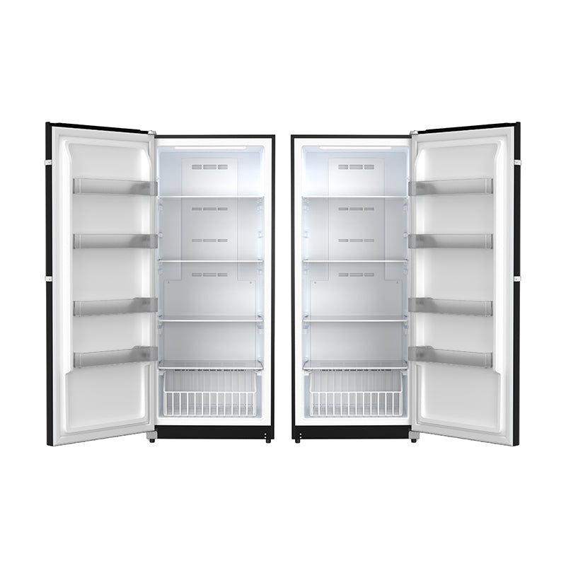 Congelador vertical Conserv de 17 pies cúbicos, CONVERTIBLE A REFRIGERADOR, apto para garaje, certificado Energy Star, 28 pulgadas de ancho, 110 V