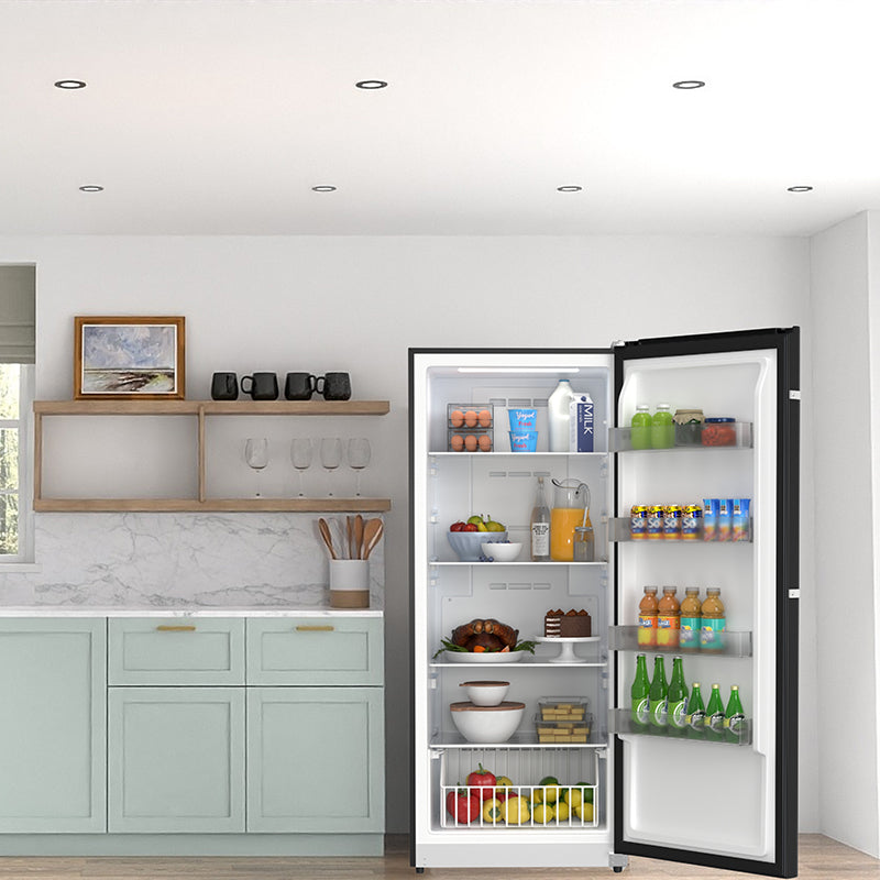 Congelador vertical Conserv de 17 pies cúbicos, CONVERTIBLE A REFRIGERADOR, apto para garaje, certificado Energy Star, 28 pulgadas de ancho, 110 V