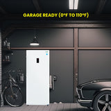 Congelador vertical Conserv de 17 pies cúbicos, CONVERTIBLE A REFRIGERADOR, apto para garaje, certificado Energy Star, 28 pulgadas de ancho, 110 V
