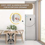 Congelador vertical Conserv de 17 pies cúbicos, CONVERTIBLE A REFRIGERADOR, apto para garaje, certificado Energy Star, 28 pulgadas de ancho, 110 V
