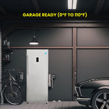 Congelador vertical Conserv de 17 pies cúbicos, CONVERTIBLE A REFRIGERADOR, apto para garaje, certificado Energy Star, 28 pulgadas de ancho, 110 V