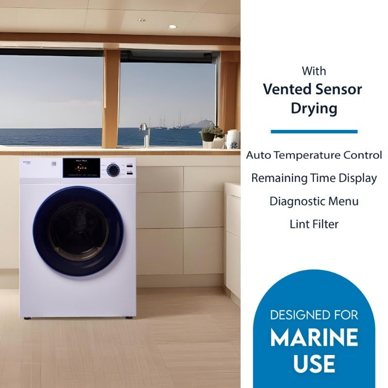 Marine Dryer ANTI CORROSION 3.1 cf/15 lbs Sanitize Sensor Dry Refresh ECO 110V