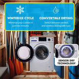 Original Marine Combo Washer Dryer ANTI CORROSION 1.62 cf/15 lbs 1400 RPM Salt Wash 110V