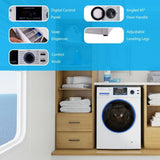 Original Marine Combo Washer Dryer ANTI CORROSION 1.62 cf/15 lbs 1400 RPM Salt Wash 110V