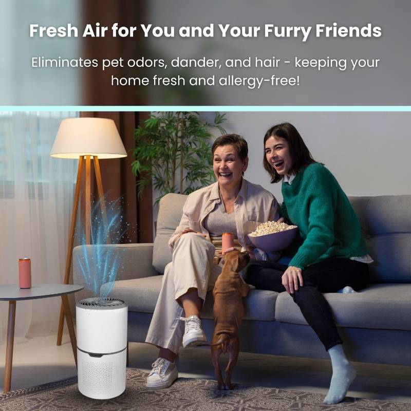 Equator HEPA Air Purifier/Sterilizer PET Option ION Smoke Remover 269sf 110V
