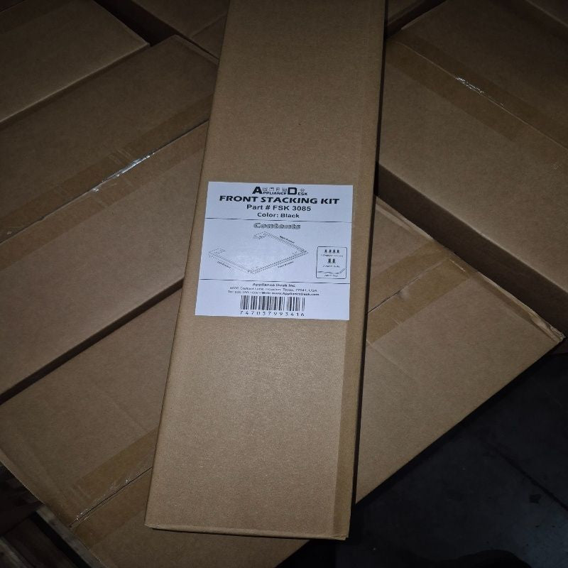 Kit de apilamiento frontal para colocar la secadora sobre la lavadora - Compatible con la marca Equator