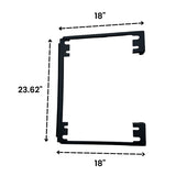 Kit de apilamiento frontal para colocar la secadora sobre la lavadora - Compatible con la marca Equator