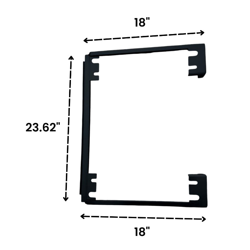 Kit de apilamiento frontal para colocar la secadora sobre la lavadora - Compatible con la marca Equator