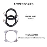 Original All-In-One 4600 Washer Dryer VENTLESS/VENTED PET Cycle 1.62cf/15lbs 110V