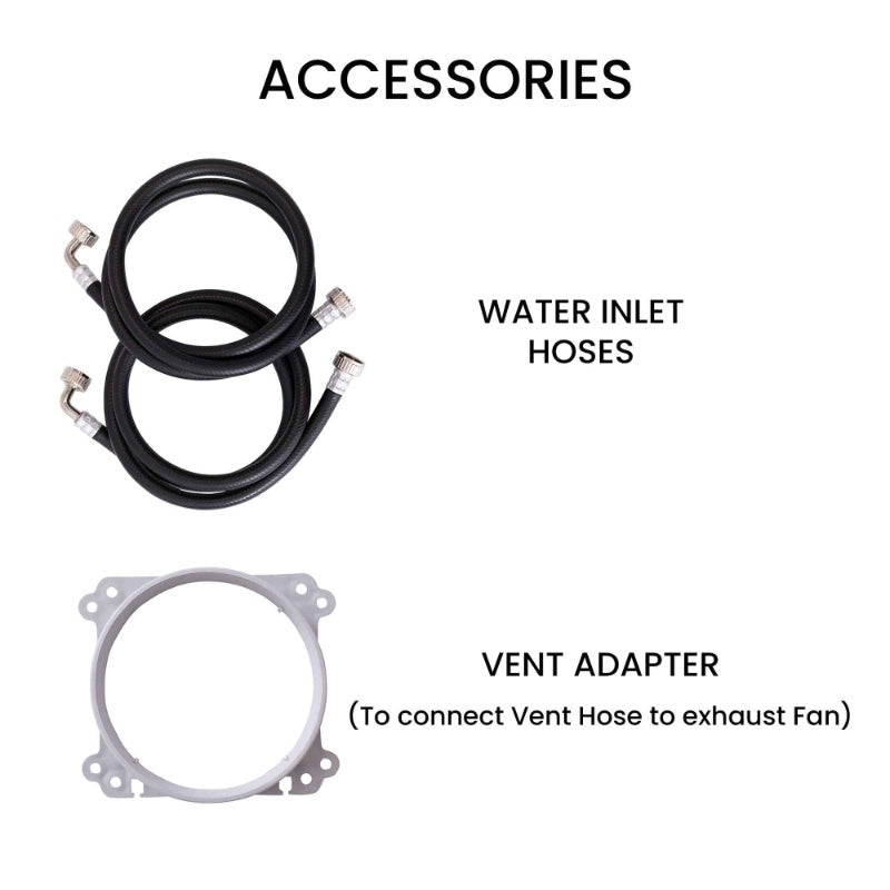 Original All-In-One 4600 Washer Dryer VENTLESS/VENTED PET Cycle 1.62cf/15lbs 110V
