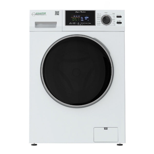 Super Washer 1.9cf/18lbs PET CYCLE Sani Allergen 1400RPM White 110V