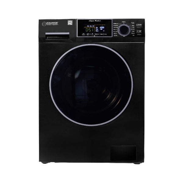 Equator 1.6 cu.ft./15 lbs Black 110V Frontload Washer 15 programs + Pet Cycle Black(Renewed)