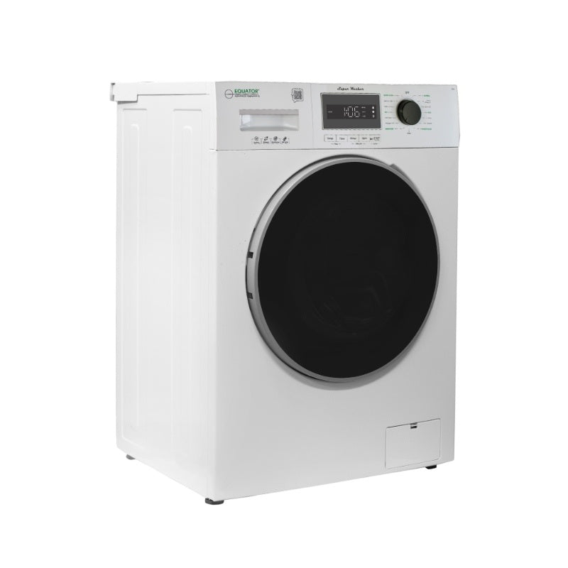 Equator Compact Washer 1.57cf/13lbs POWER WASH 15 Programs 1200rpm 110V