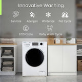 Equator Compact Washer 1.57cf/13lbs POWER WASH 15 Programs 1200rpm 110V