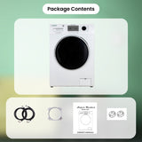 Equator Compact Washer 1.57cf/13lbs POWER WASH 15 Programs 1200rpm 110V