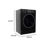 Equator Compact Washer 1.57cf/13lbs POWER WASH 15 Programs 1200rpm 110V