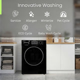 Equator Compact Washer 1.57cf/13lbs POWER WASH 15 Programs 1200rpm 110V