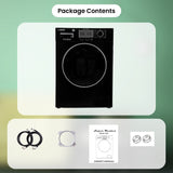Equator Compact Washer 1.57cf/13lbs POWER WASH 15 Programs 1200rpm 110V