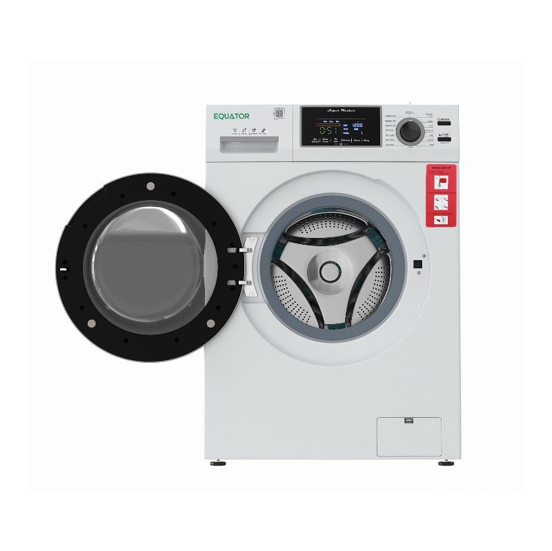 Laveuse perfectionnée Equator 24 po, 2,5 pi³/26 lb avec cycle pour animaux (PET), commandes tactiles, 1400 tr/min, 110 V