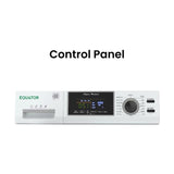 Laveuse perfectionnée Equator 24 po, 2,5 pi³/26 lb avec cycle pour animaux (PET), commandes tactiles, 1400 tr/min, 110 V