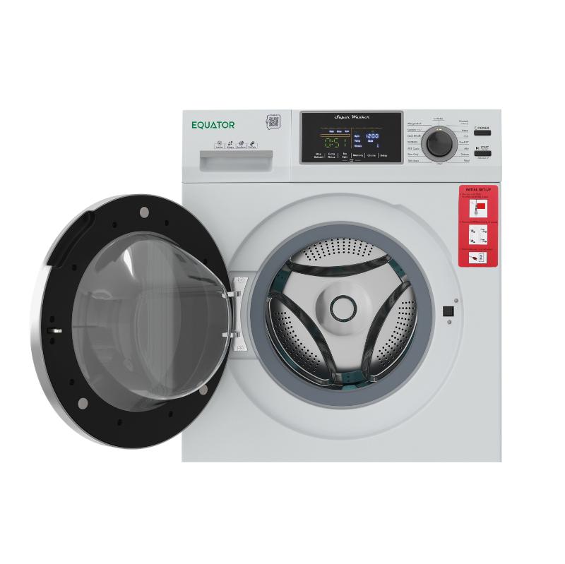 Laveuse perfectionnée Equator 24 po, 2,5 pi³/26 lb avec cycle pour animaux (PET), commandes tactiles, 1400 tr/min, 110 V