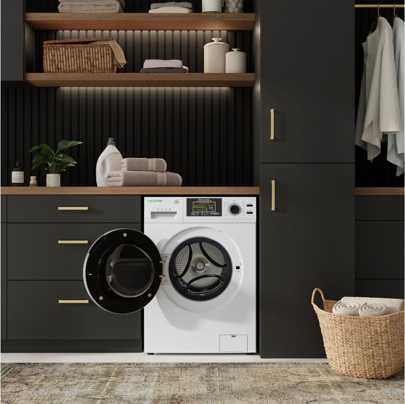 Laveuse-sécheuse tout-en-un Equator Max avec ou sans évent, 2,5 pi³ / 26 lb, 1400 tr/min, 110 V