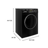 Laveuse-sécheuse tout-en-un Equator Max avec ou sans évent, 2,5 pi³ / 26 lb, 1400 tr/min, 110 V