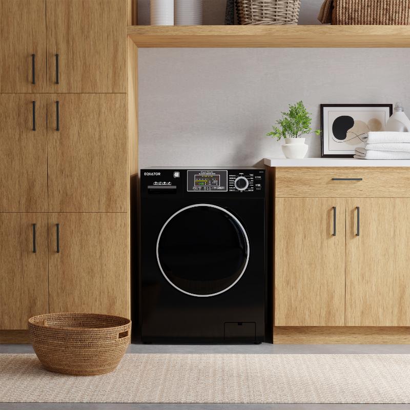 Laveuse-sécheuse tout-en-un Equator Max avec ou sans évent, 2,5 pi³ / 26 lb, 1400 tr/min, 110 V