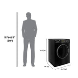 Laveuse-sécheuse tout-en-un Equator Max avec ou sans évent, 2,5 pi³ / 26 lb, 1400 tr/min, 110 V