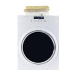Sèche-linge à évacuation Equator Standard 24 po, 3,5 pi³/13 lb, cycle de rafraîchissement par capteur, 110 V/1500 W (Reconditionné)