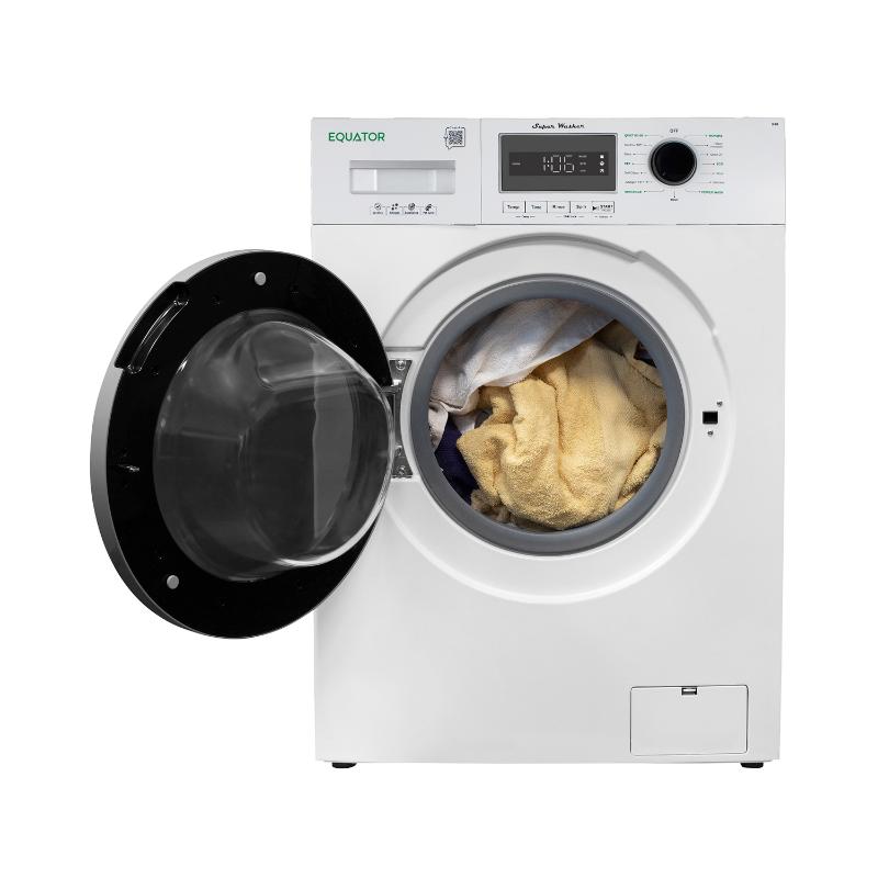 Equator 24 inch Value Washer 2.5 cf/26 lbs w/ SIMPLE controls+POWER WASH 1400rpm 110V