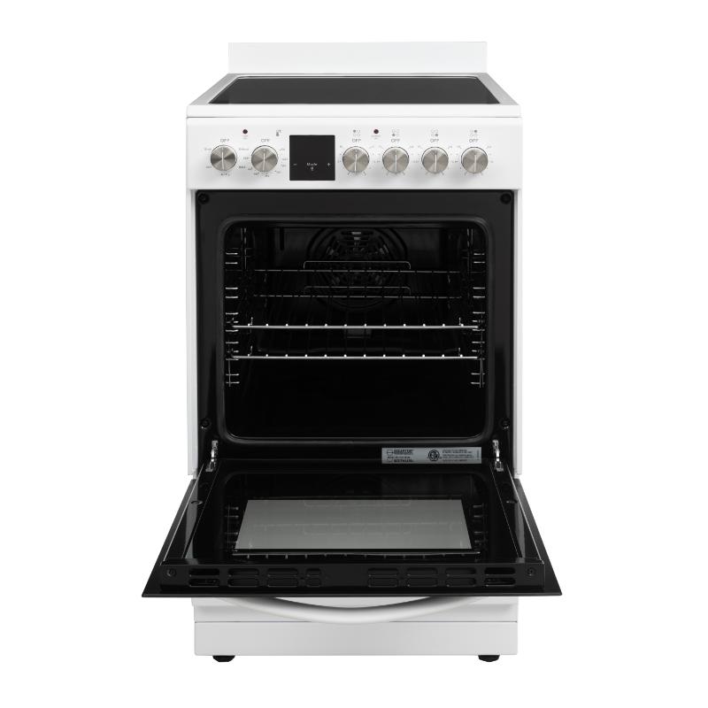 Equator 20 Electric Cooking Range 4 Ceramic Burner CONVECTION OVEN AIR FRYER SS
