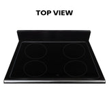 Equator 20 Electric Cooking Range 4 Ceramic Burner CONVECTION OVEN AIR FRYER SS