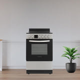 Equator 20 Electric Cooking Range 4 Ceramic Burner CONVECTION OVEN AIR FRYER SS