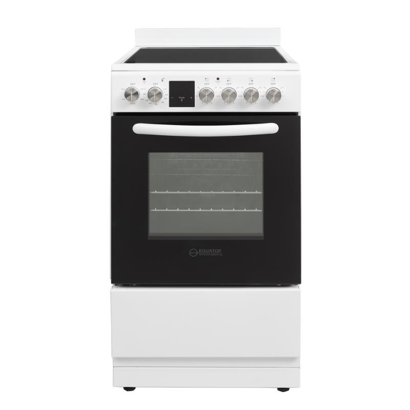 Equator 20 Electric Cooking Range 4 Ceramic Burner CONVECTION OVEN AIR FRYER SS